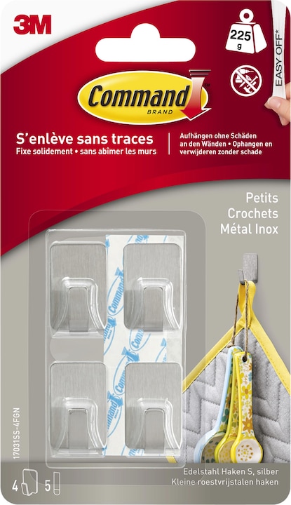 Actual product image Command Metal hook