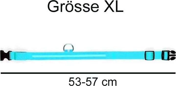 Produktbild Cbx Aufladbares LED-Hundehalsband Grösse XL - 53-57cm (XL, Hund)