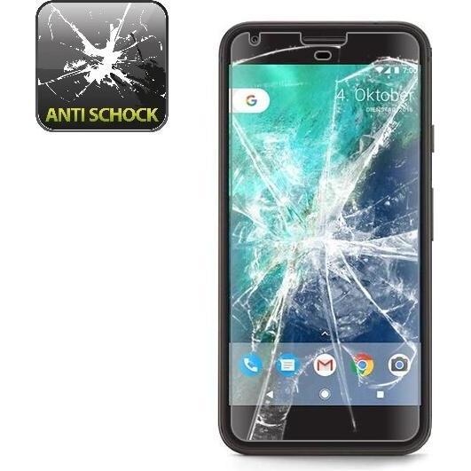 Protectorking 4x Panzerfolie Anti-Shock matt entspiegelt (4 Stück, Google Pixel), Smartphone Schutzfolie