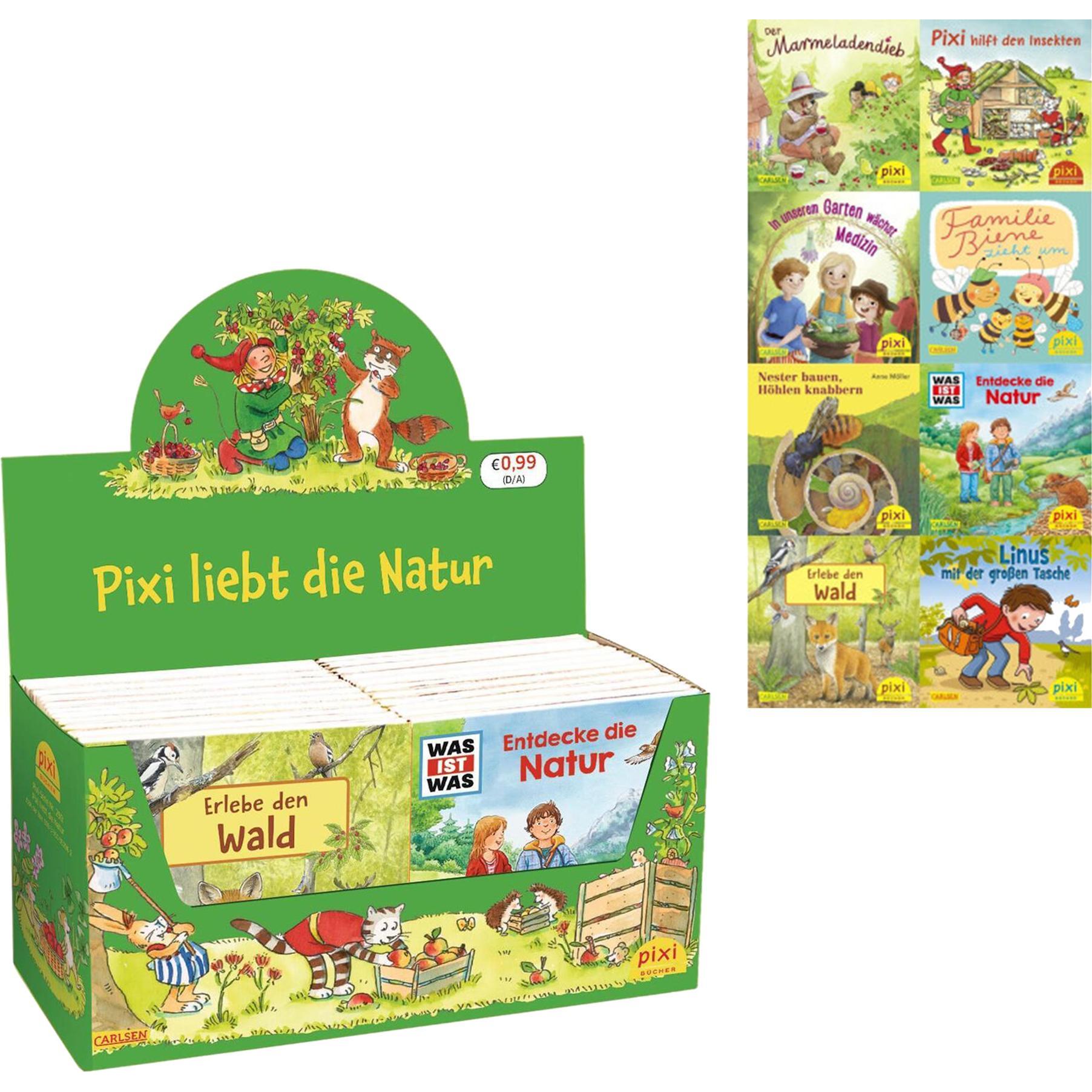 Thumbnail - Pixi-Box 290: Pixi liebt die Natur (8x8 Exemplare), 64 Teile, Kinderbücher von Diverse