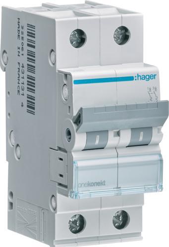 Actual product image Hager MCN513E, 230 V