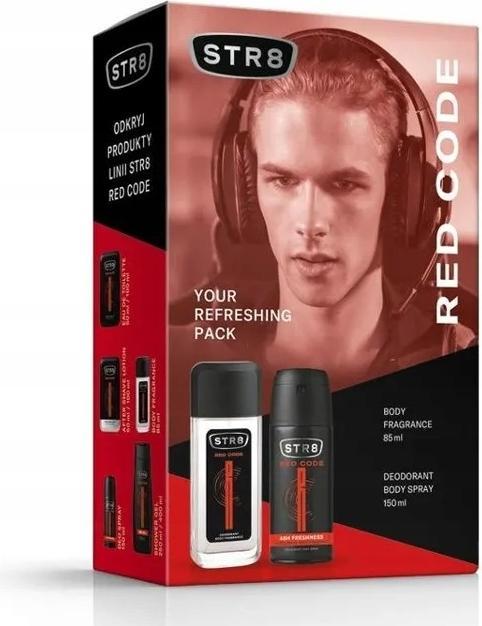Actual product image Str8 Red Code Deodorant - 85 Ml And 150 Ml (Spray)