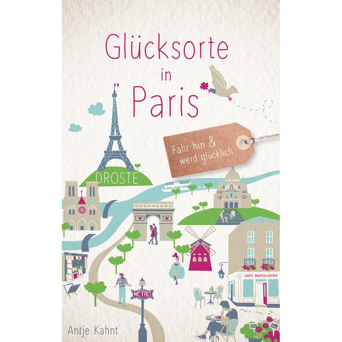 Thumbnail - Glücksorte in Paris, Ratgeber von Antje Kahnt
