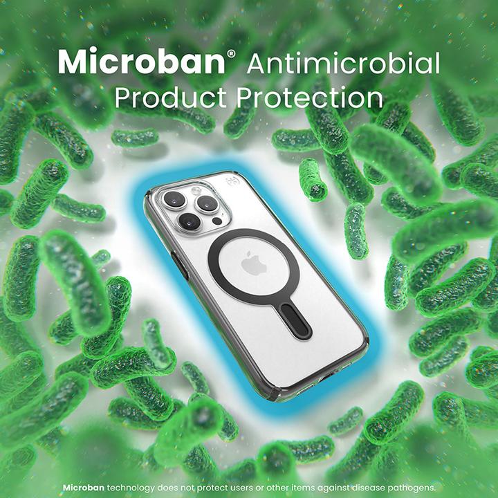 Immagine prodotto speck Custodia protettiva per iPhone 15 Pro MagSafe Presidio Perfect-Clear Click-lock Anti-rayures (Apple iPhone 15 Pro)