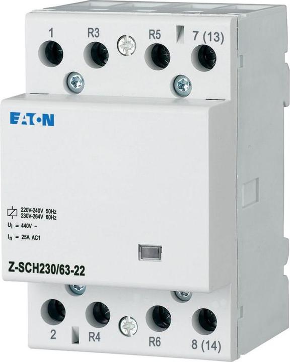Immagine prodotto Eaton Contattore di installazione Z-SCH230/63-22 230VAC 63A 2S 2OE