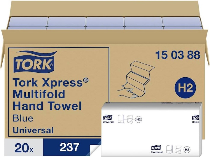 Immagine prodotto Tork sal Multifold asciugamani di carta, 2 strati (237 x)