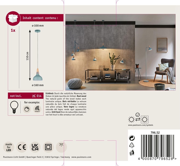 Image du produit Paulmann Neordic Juna (E14)