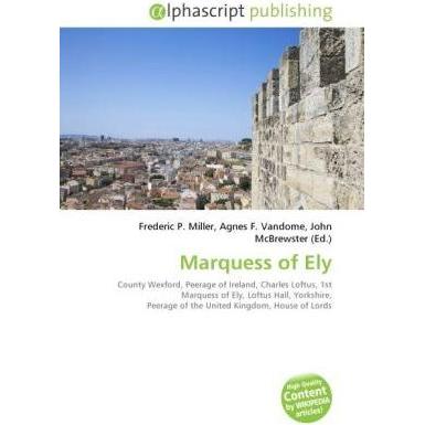Marquess of Ely, Fachbücher
