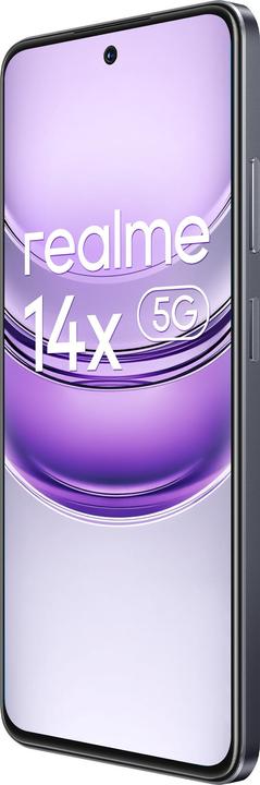 Image du produit realme 14X 5G DS 8+256 ITA CARBON BLACK (256 Go, Carbon Black, 6.67", Double SIM hybride, 5G)