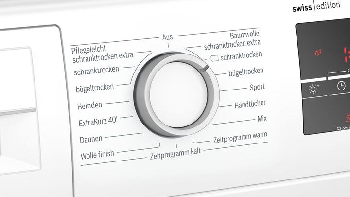 Produktbild Bosch Hausgeräte WTR87T50CH (8 kg, Rechts, CH-Stecker)