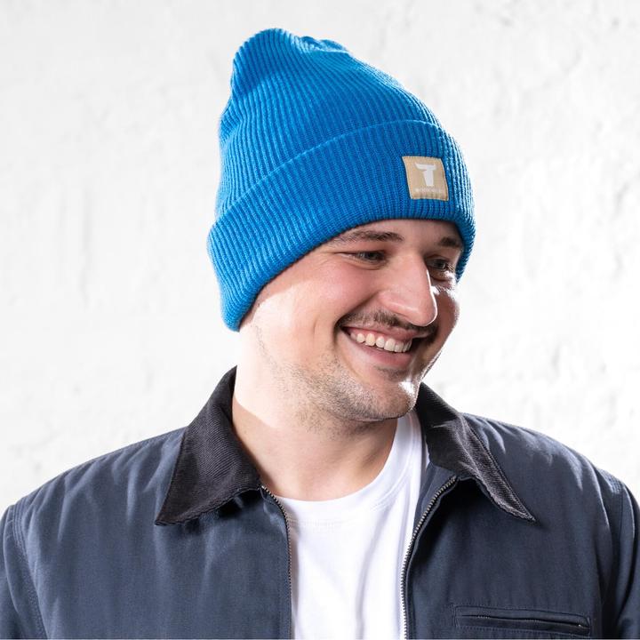 Actual product image Stier Beanie flex one size indigo blue (One size)
