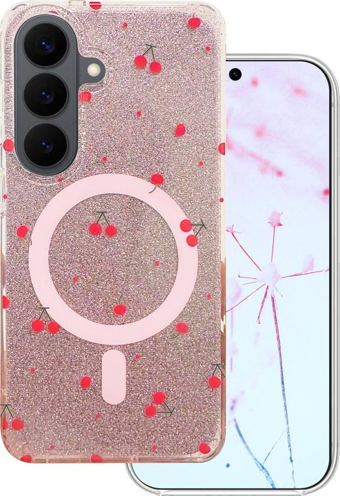 Produktbild OEM Cherry Mag case for Samsung Galaxy S26 glitter (Samsung Galaxy S26)