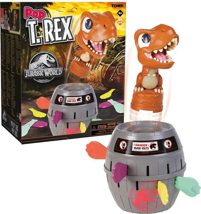Immagine prodotto Tomy Jurassic World - T-Rex pop up (Multilingue, 2 - 4 Giocatori)