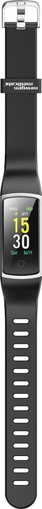 Produktbild Newgen medicals Fitness-Armband mit Puls- & Blutdruck-Anzeige