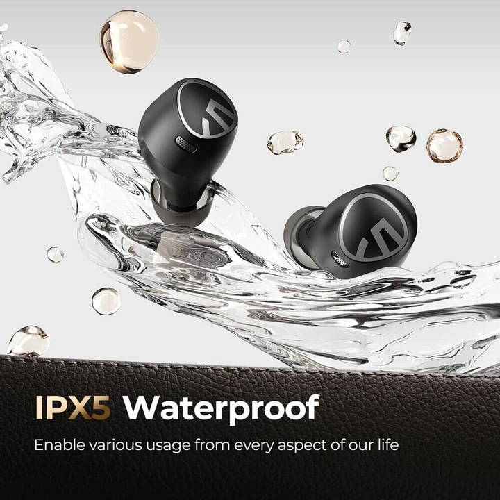 Actual product image Soundpeats Free2 Classic earphones (black) (8 h, Wireless)