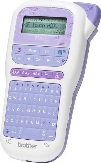 Produktbild Brother P-Touch PT-H200 - Beschriftungsgerät - s/w - Thermotransfer - Rolle (1,2 cm)