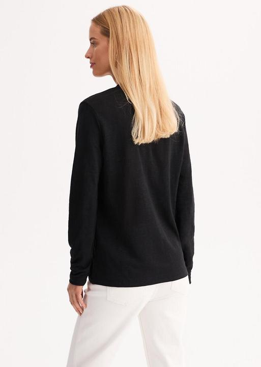Actual product image Anne Weyburn Shirt mit rundem Ausschnitt und Knopfleiste (50)
