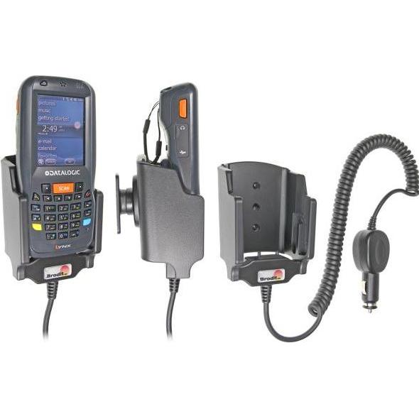 Brodit KFZ-Ladestation, TS, 70e, Smartphone Halterung, Schwarz