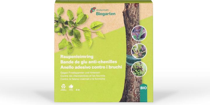 Andermatt Biogarten Anti-crawler glue strip (Ants, Caterpillars, Frost moth, Harmful insects)