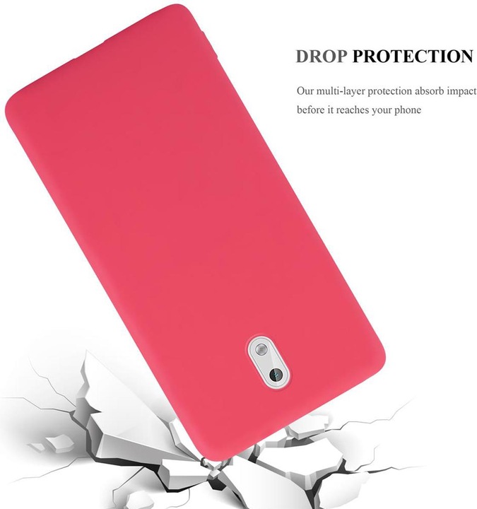Actual product image Cadorabo TPU Candy Cover (Samsung Galaxy J3 2017 (US version))