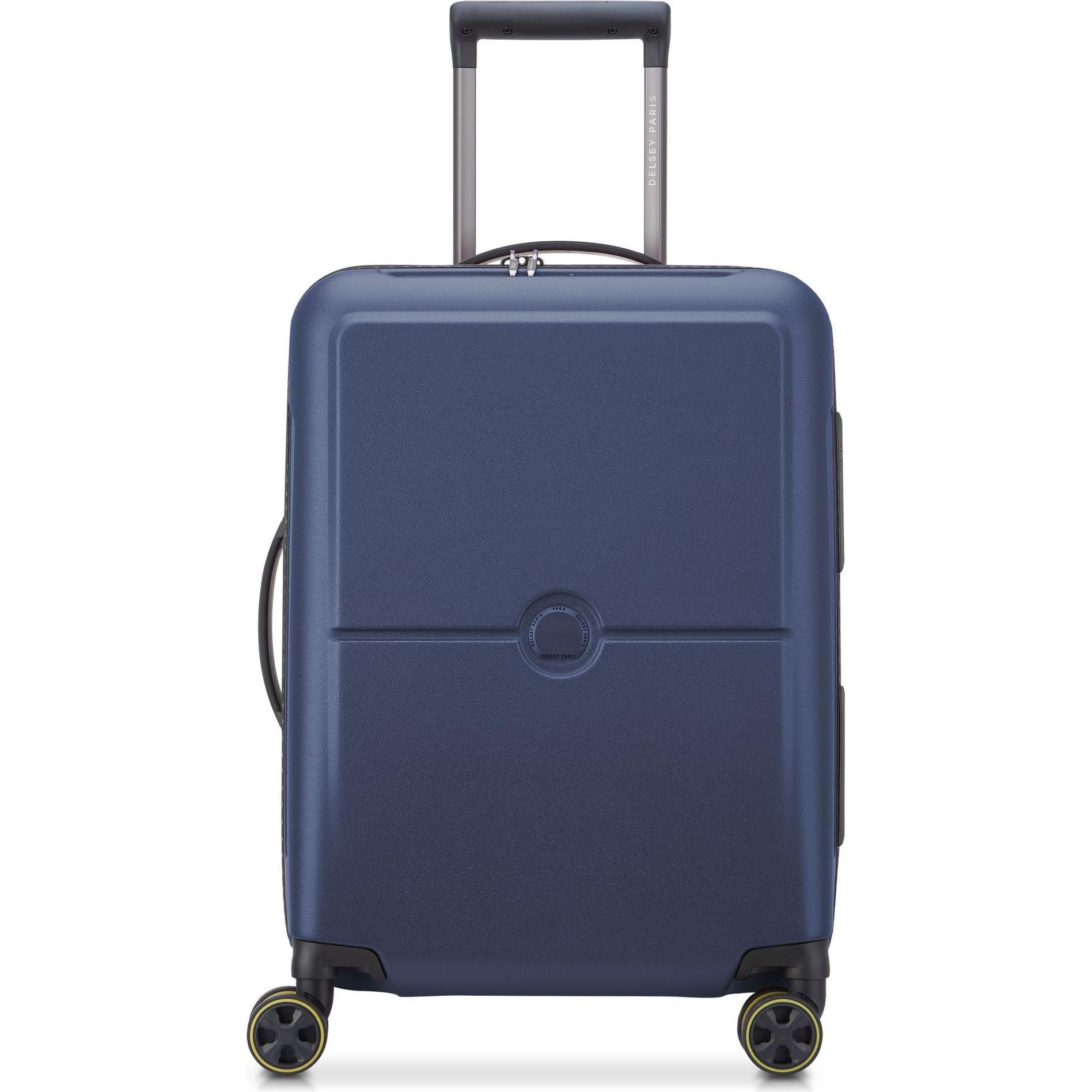 Delsey Blu Valigia, Turenne 2.0 Carrello Da Cabina A 4 Ruote 56 Cm, (35 L)