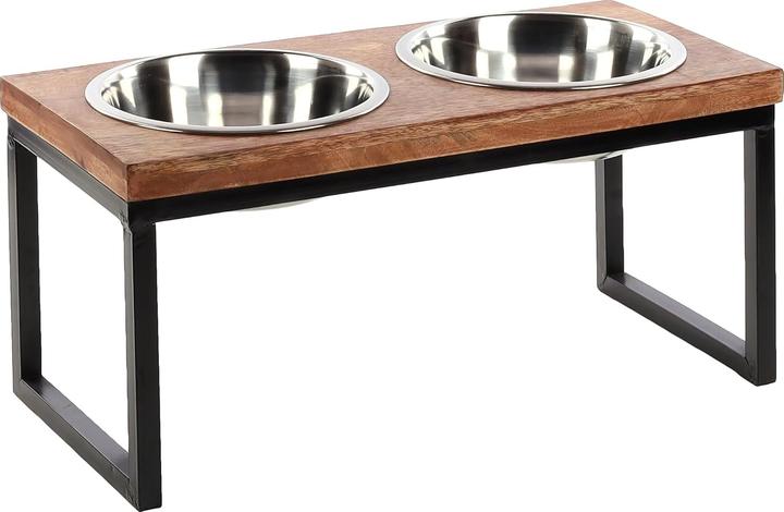 Produktbild Flamingo Foderskål dobbel Tommy 2,7l (270 cl)