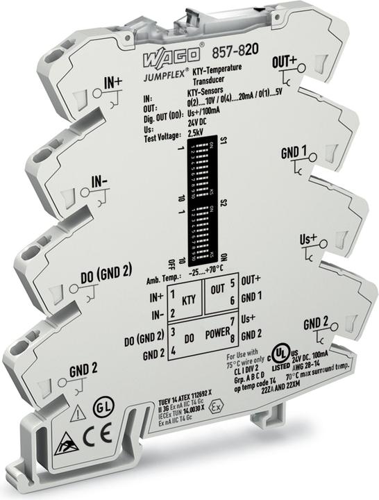Produktbild Wago KTY-Messumformer 857-820 1 St.