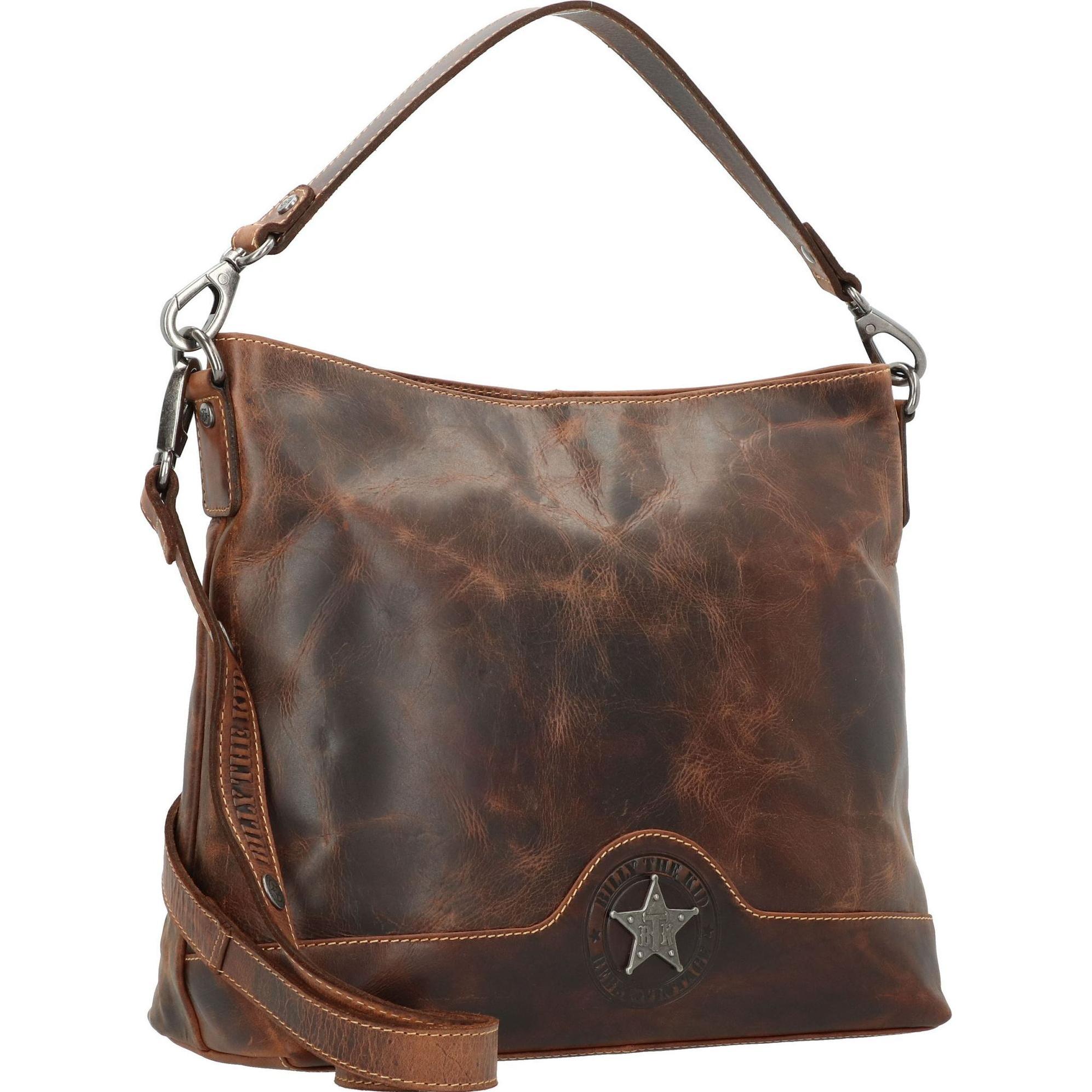 Thumbnail - Billy the Kid, Handtasche, Ranger Handtasche Leder 34 cm, Braun