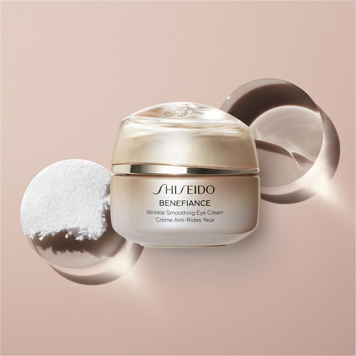 Image du produit Shiseido Benefiance Wrinkle Smoothing Eye Crème (re) 15 ml (Crème, 15 ml, Jour + nuit)