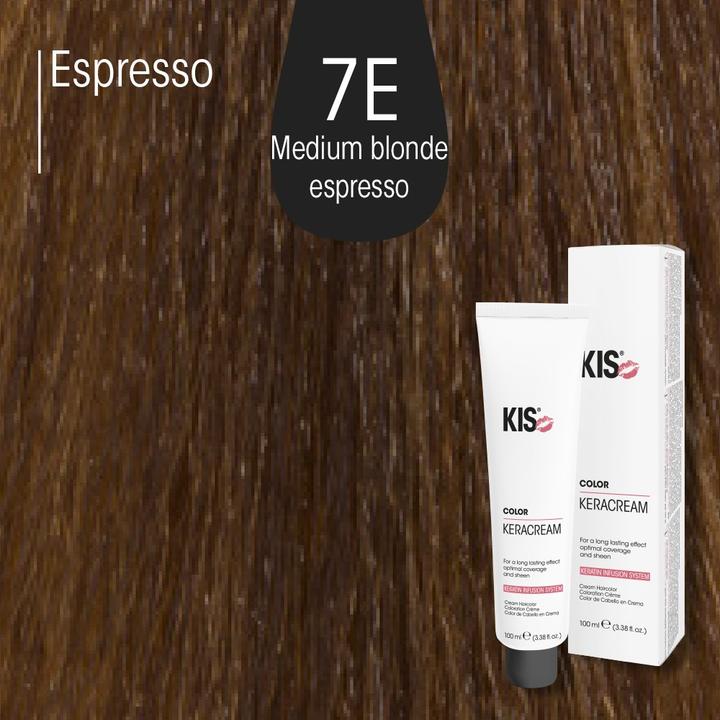 Produktbild KIS Farbe 7E Mittelblond Espresso 100ml (7-E)