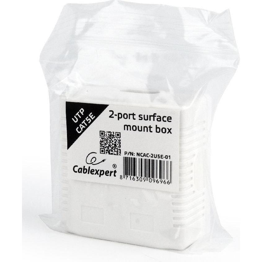 Thumbnail - Gembird NCAC-2U5E-01 CAT5E UTP 2 (Netzwerkkabel), Netzwerk Zubehör