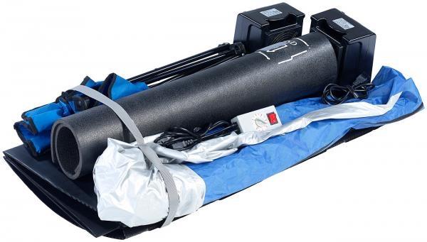 Actual product image Newgen medicals Portable Infrared Sauna V2 with 2 Heaters, 1600 Watt (Without oven)