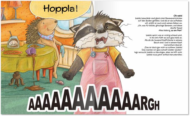 Actual product image Wenn Waldo Waschbär wütend wird (German, Julia Gerigk, Katharina Mauder, 2025)