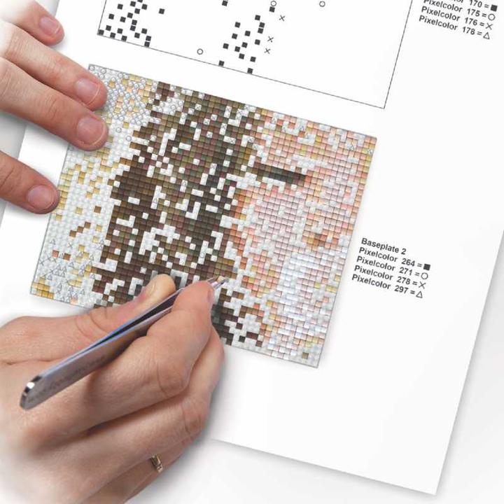 Actual product image pixeln.ch Pixel Geschenkset 4 Basisplatten - Pferd