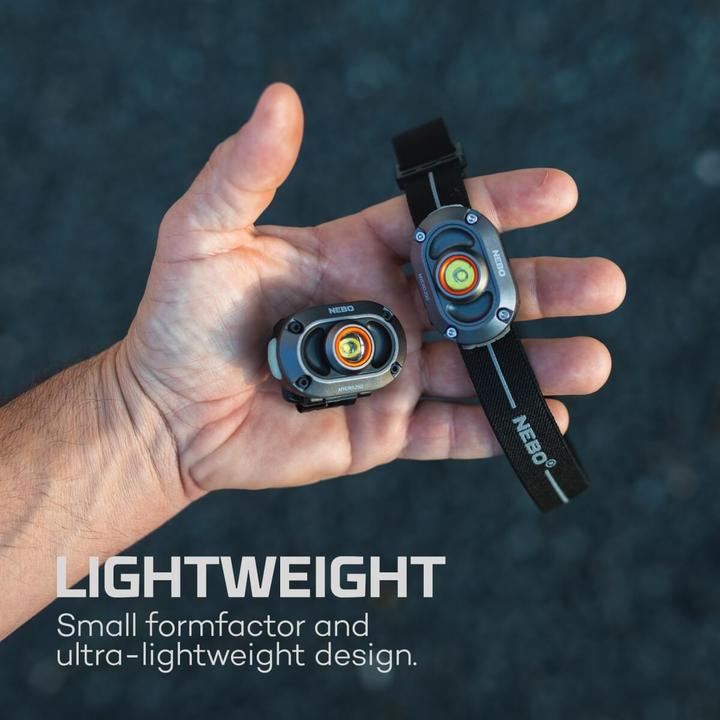 Productafbeelding Nebo MYCRO 250 Stirnlampe 2 Stück (250 lm)