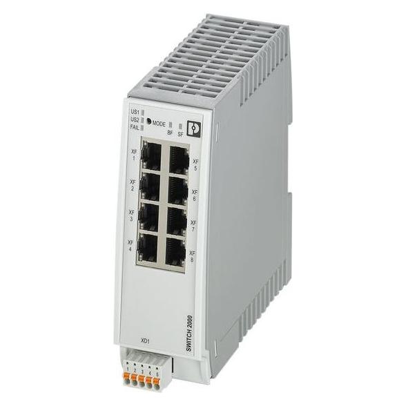 Phoenix Contact Fl Switch 2308 Pn Interruttore Ethernet Industriale (8 Porte), Switch Di Rete