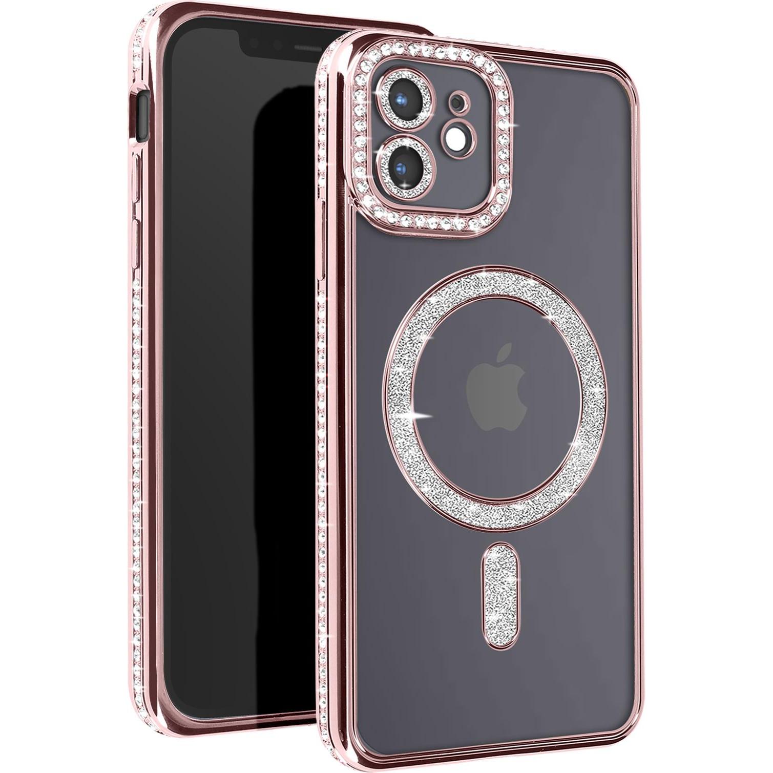 Avizar Glamor Guard Case (Apple iPhone 12), Smartphone Hülle, Rosa