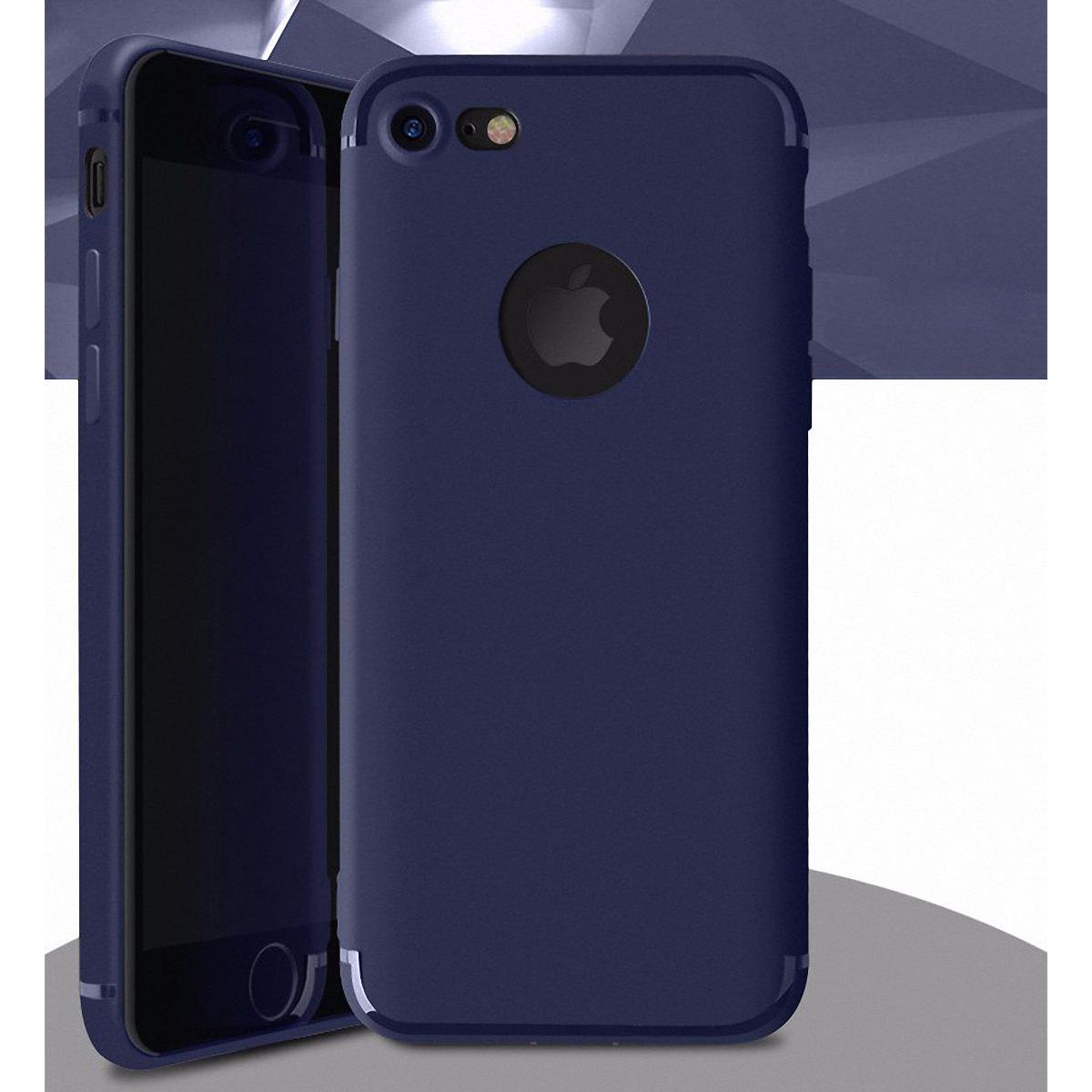 König Design TPU Silikon Case für Handy Apple iPhone 6 / 6s Cover Schutz Hülle Bumper Blau (Apple iPhone 6), Smartphone ...