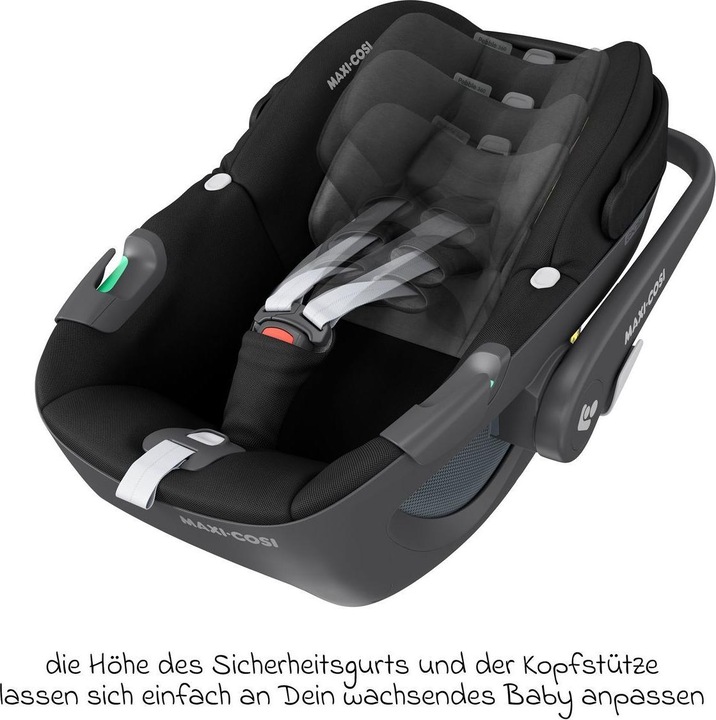 Actual product image Maxi-Cosi Babyschalen Babyschale Pebble 360 i-Size drehbar ab Geburt (Baby car seat, ECE R129/i-Size Standard)