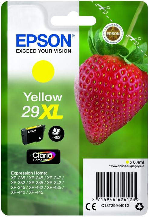 Image du produit Epson 29XL Claria Home (Y)