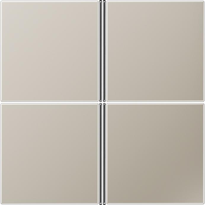 JUNG, Zubehör Schalterprogramm, Taste 4t Schalter LS edst mt f.Bussystem ES2404TSA