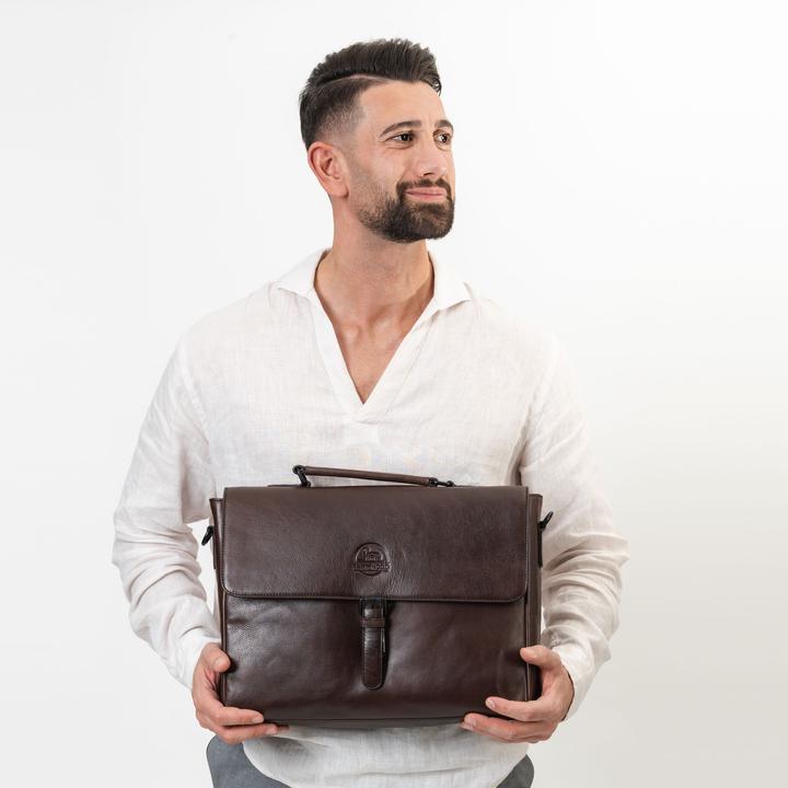 Produktbild Farmhood Memphis Aktentasche Leder 39 cm