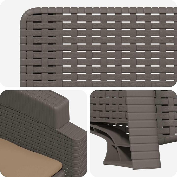 Produktbild vidaXL Gartenliege