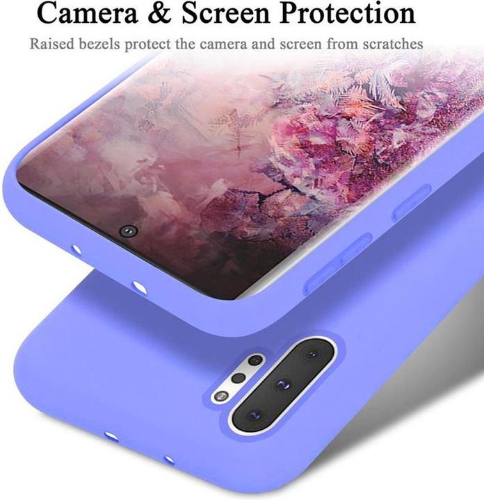 Immagine prodotto Cadorabo Copertura della cassa del silicone liquido TPU (Samsung Galaxy Note 10 Pro, Samsung Galaxy Note 10 Plus)