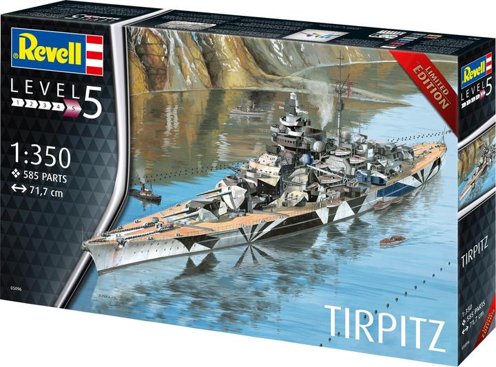 Actual product image Revell Tirpitz