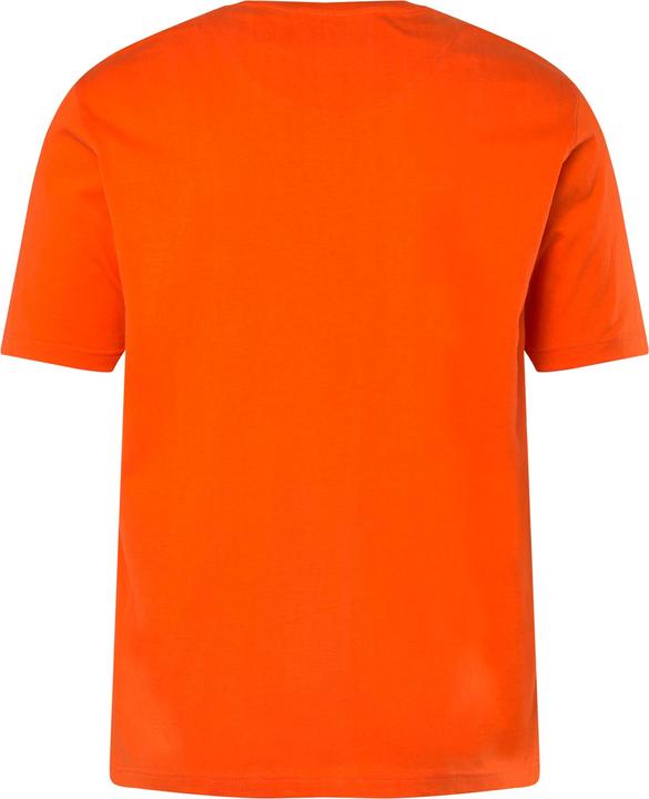 Actual product image Men+ T-Shirt, Halbarm, grosser Print, Rundhals (L)