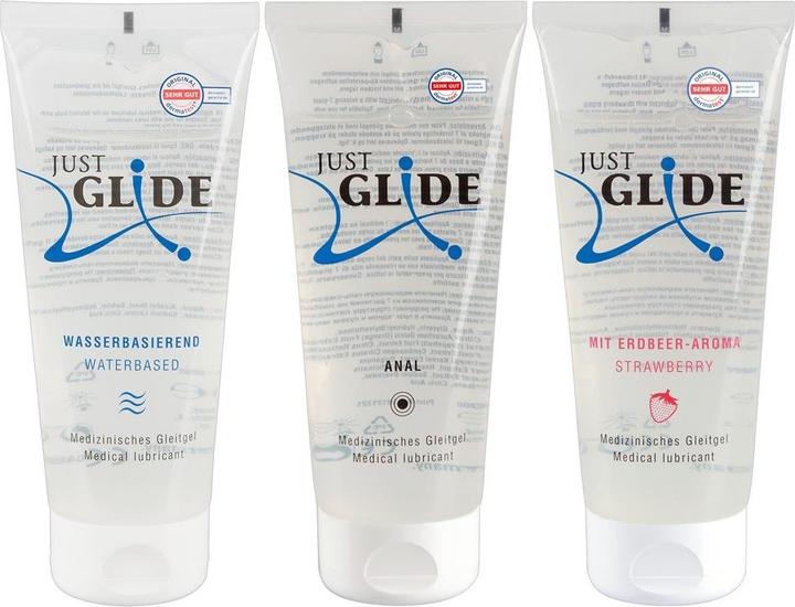 Actual product image Just Glide Lubricating gel set (200 ml)