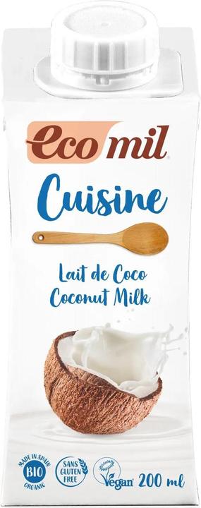 Actual product image Ecomil Coconut Milk Cuisine Organic (1 x 20 cl)