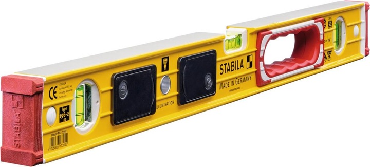 Immagine prodotto Stabila Livella a bolla d'aria Tipo 196-2 LED (122 cm)