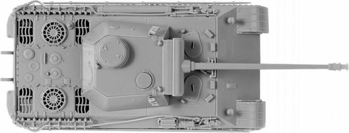 Actual product image Tamiya 1:72 WWII Dt. Pzkmpfw. V Panther Ausf. D